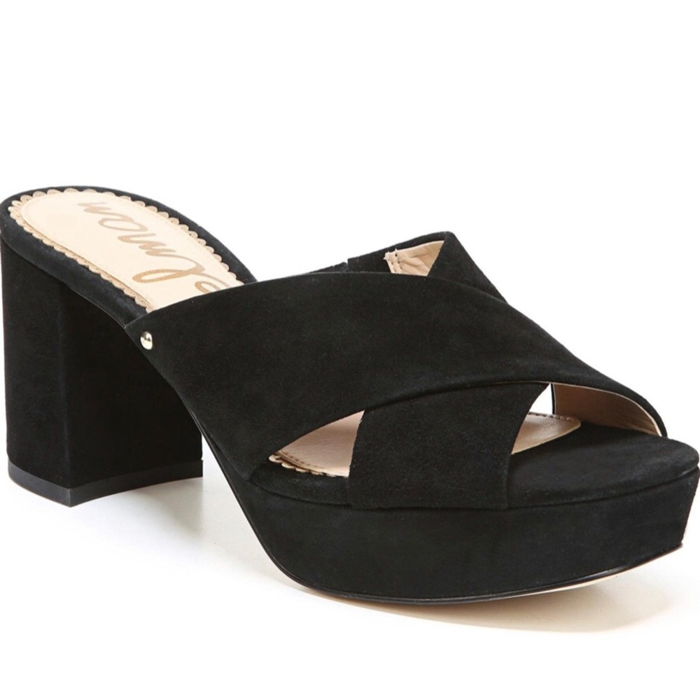 Sam Edelman Jayne Criss Cross Mule Sandal sz 9.5